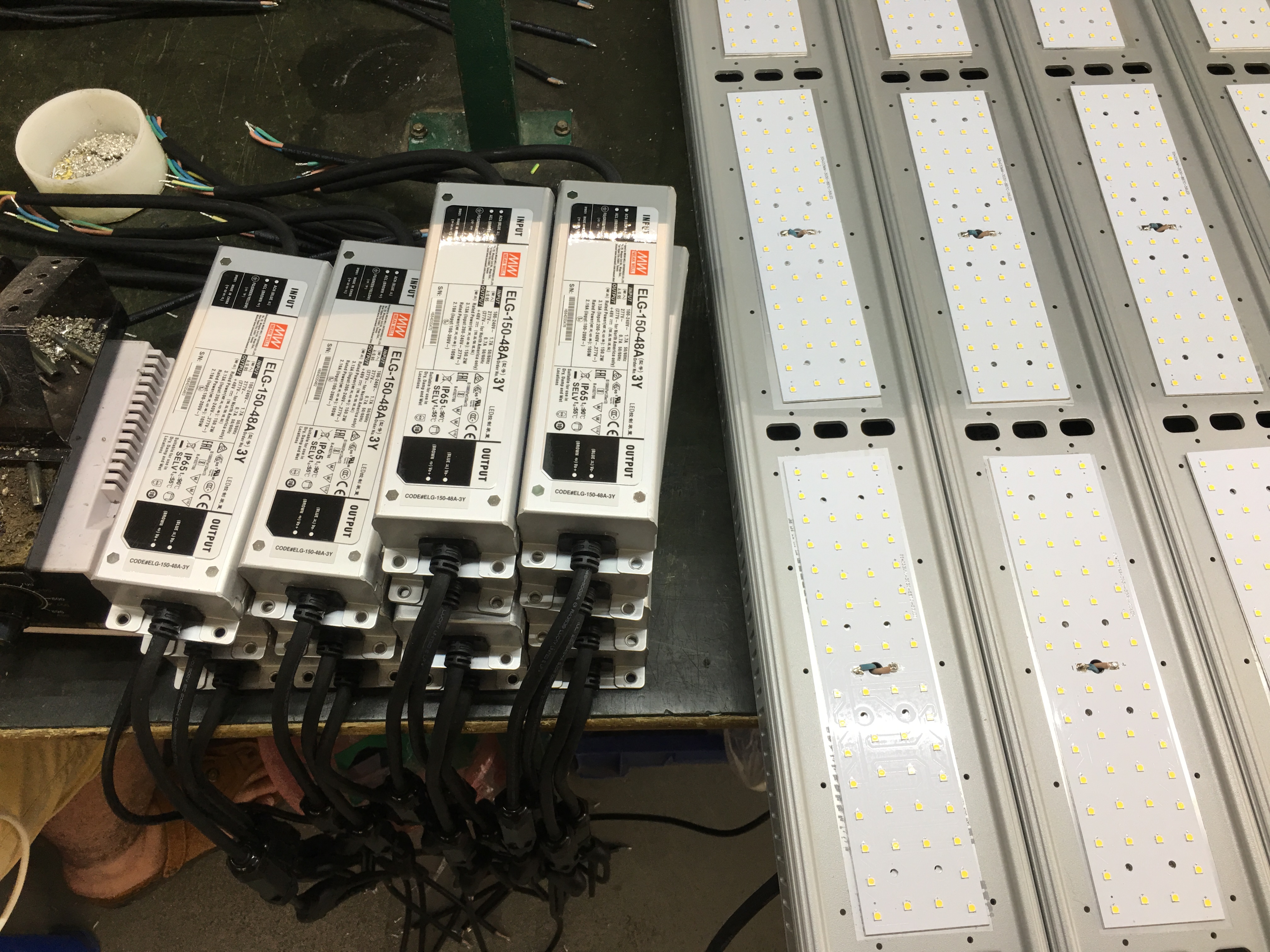 150W LED Linear High Bay Light MEANWELL Driver