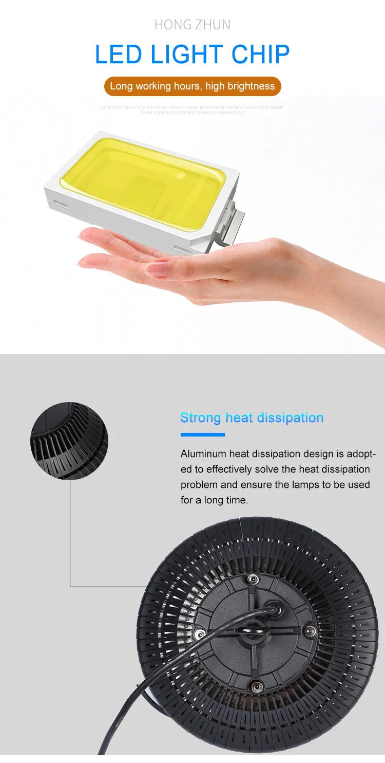 UFO LED High Bay Light Specifications