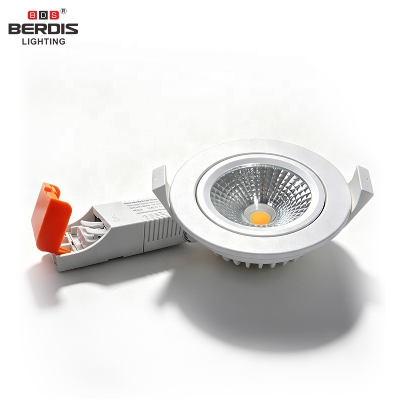IP65 Dim to Warm RGBW Led Dimmable Downlight Cob 7W 5W 2700K 75MM CUT-OUT Home Slim Led Downlight