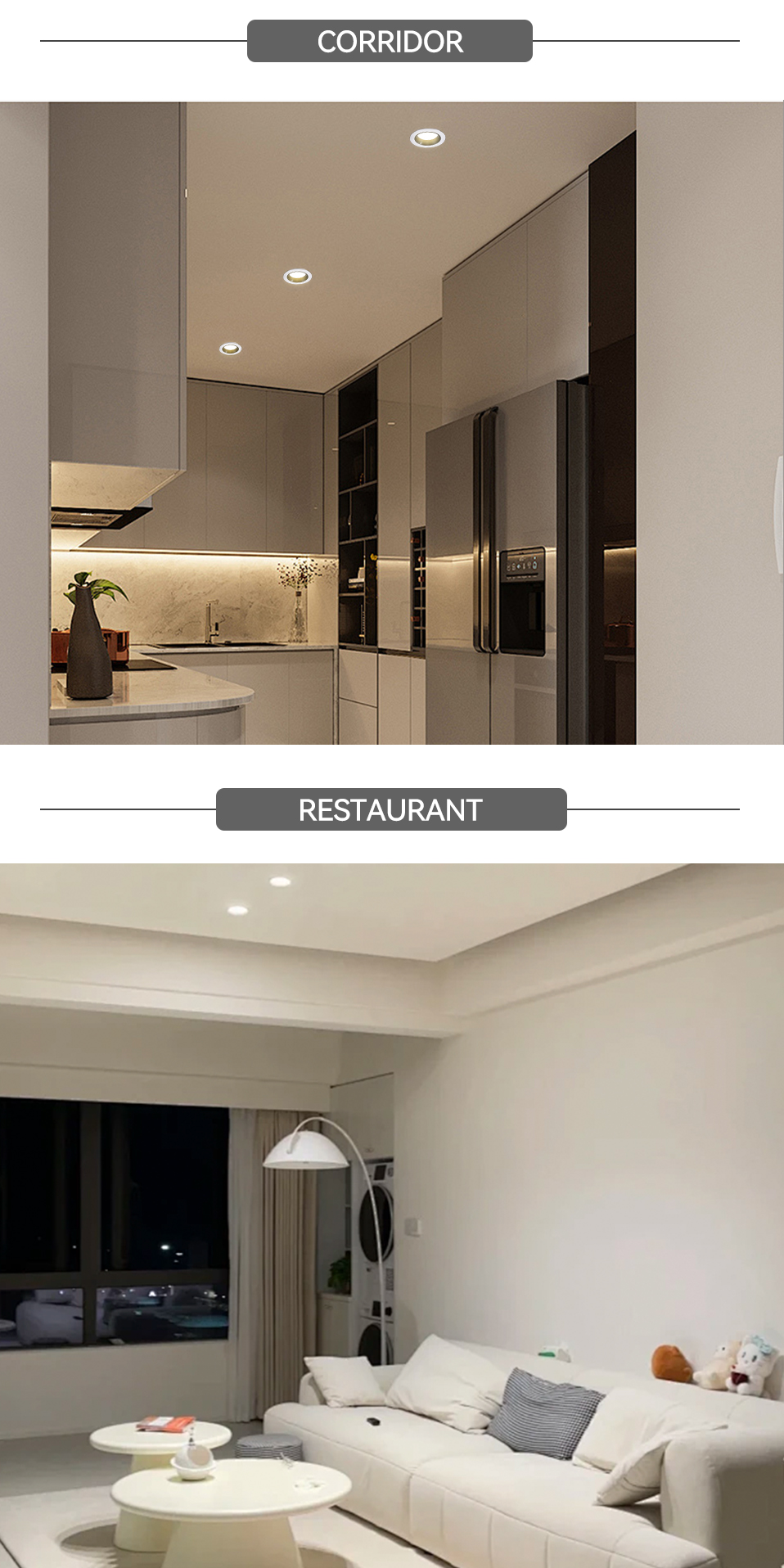 Modern Led Downlight Detail 10