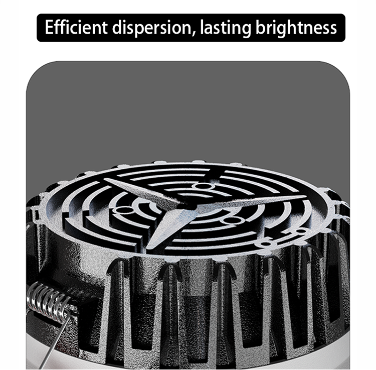 PULUOTI Premium Recessed Full-spectrum LED Aluminum Downlights 90mm Cut Ultra-thin Profiles Modern Indoor Use High CRI Durable