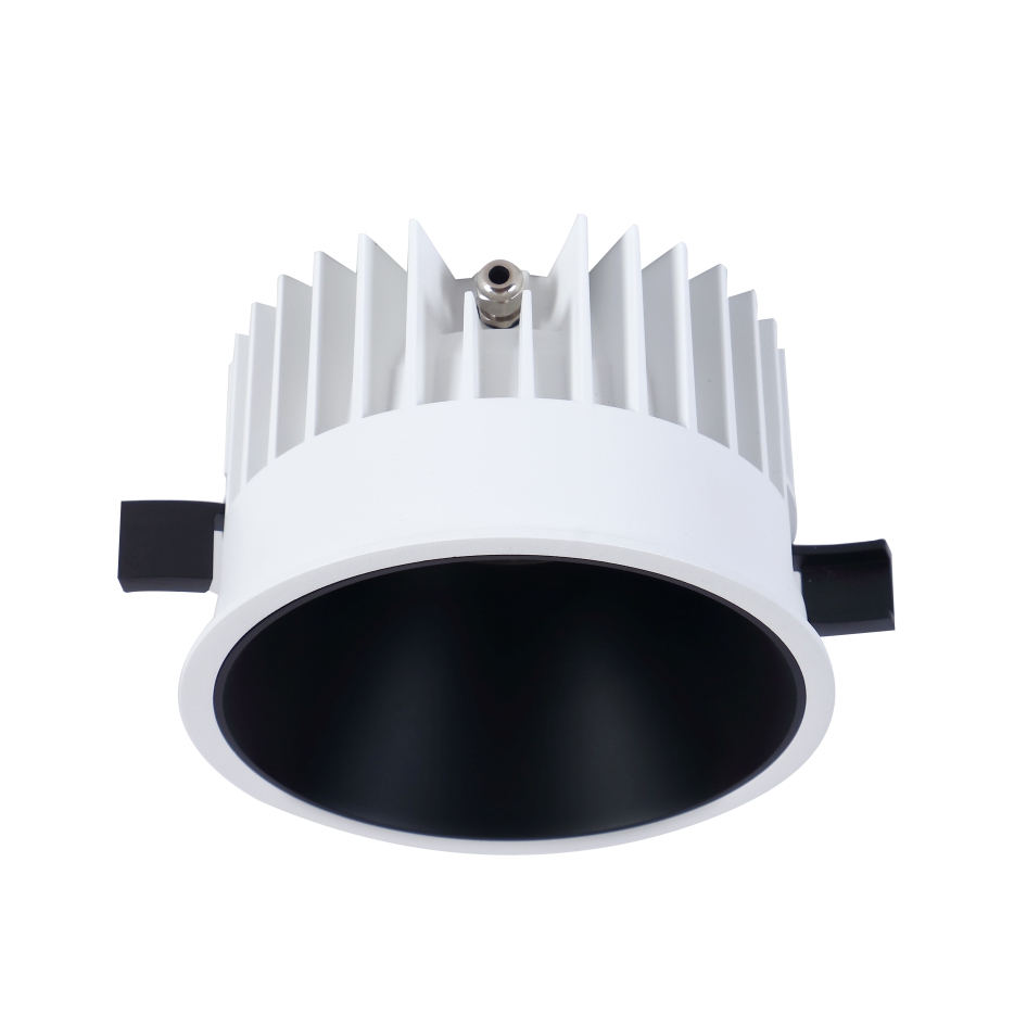 Modern Design 25W IP65 Anti-Glare LED Down Light Recessed Shower Spotlights for Hotels Waterproof Aluminum Body Material