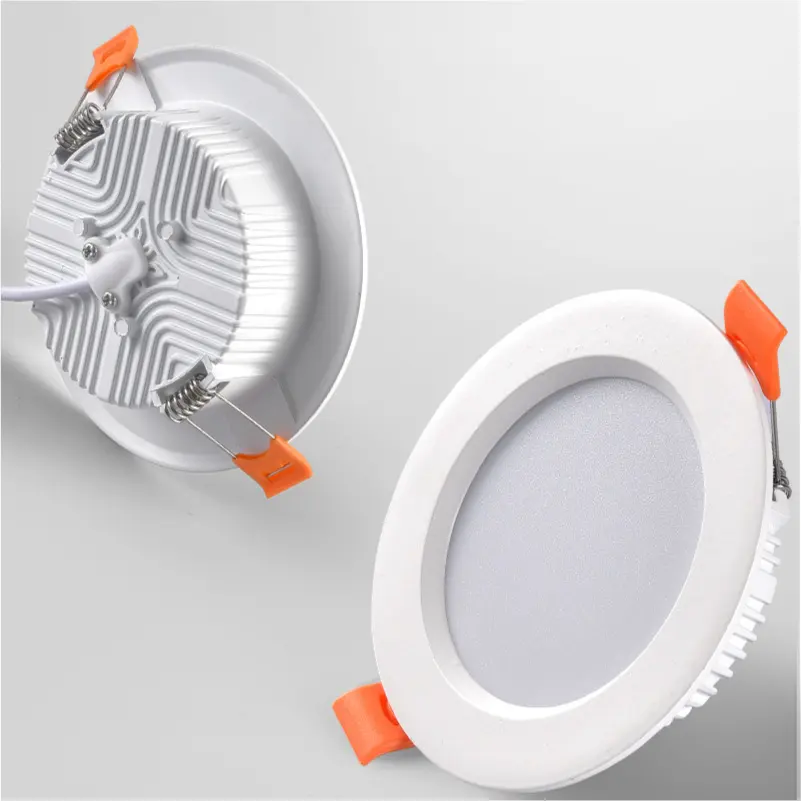 High Quality 6000K/3000K/4000K Recessed Mounted Ultra-Thin Aluminum Trimless Recessed Ceiling Down Light for Hotel Downlights