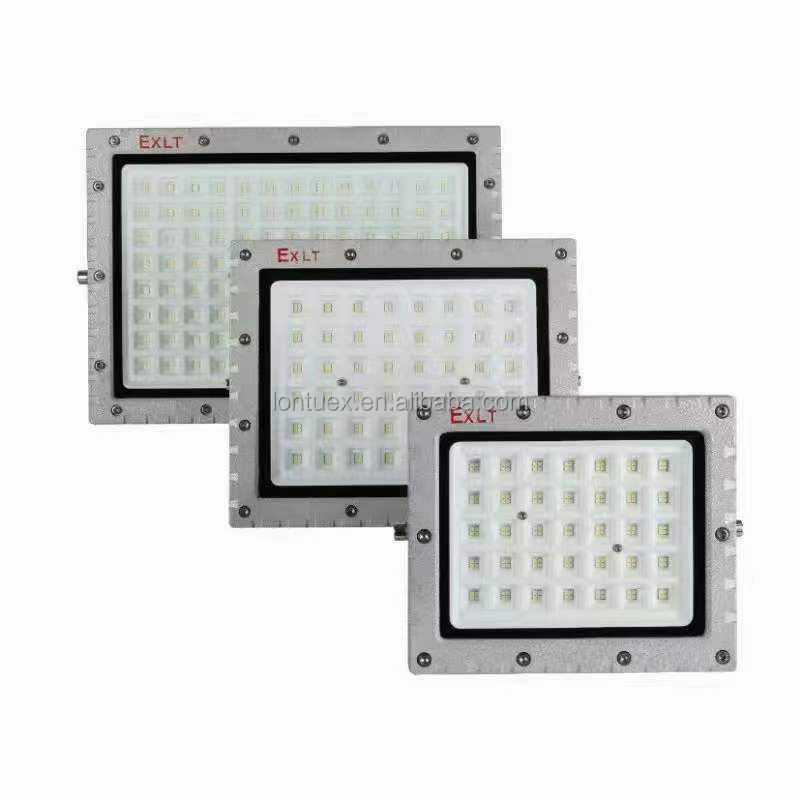 50W IP65 Waterproof Aluminum Alloy LED Explosion-Proof High-Bay Light 6000-6500K Color Temperature >110lm/W Efficiency ATEX CE