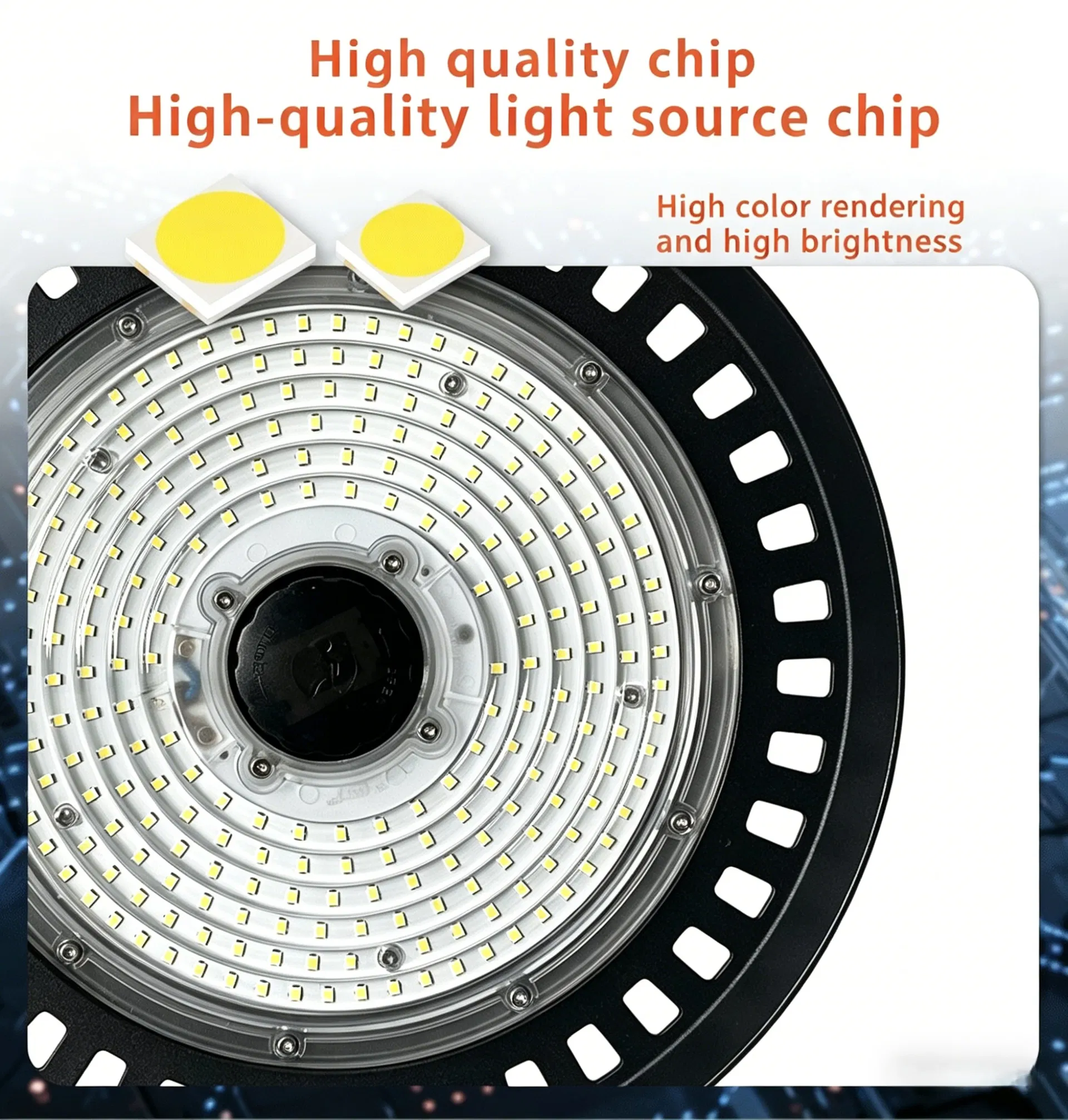 240W UFO High Bay Light Anti Glare LED Industrial Ceiling Lamp High Lumen Waterproof Energy Saving Light for Factory Workshop Warehouse Garage