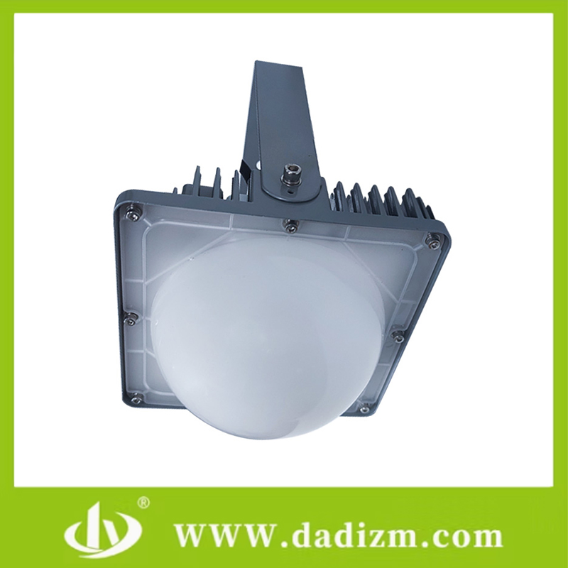 Explosion-Proof Glass Tri-Proof Convex LED Lighting Corrosion-Resistant Industrial Lamp for Emergency Security Harsh Environment Floodlight Use