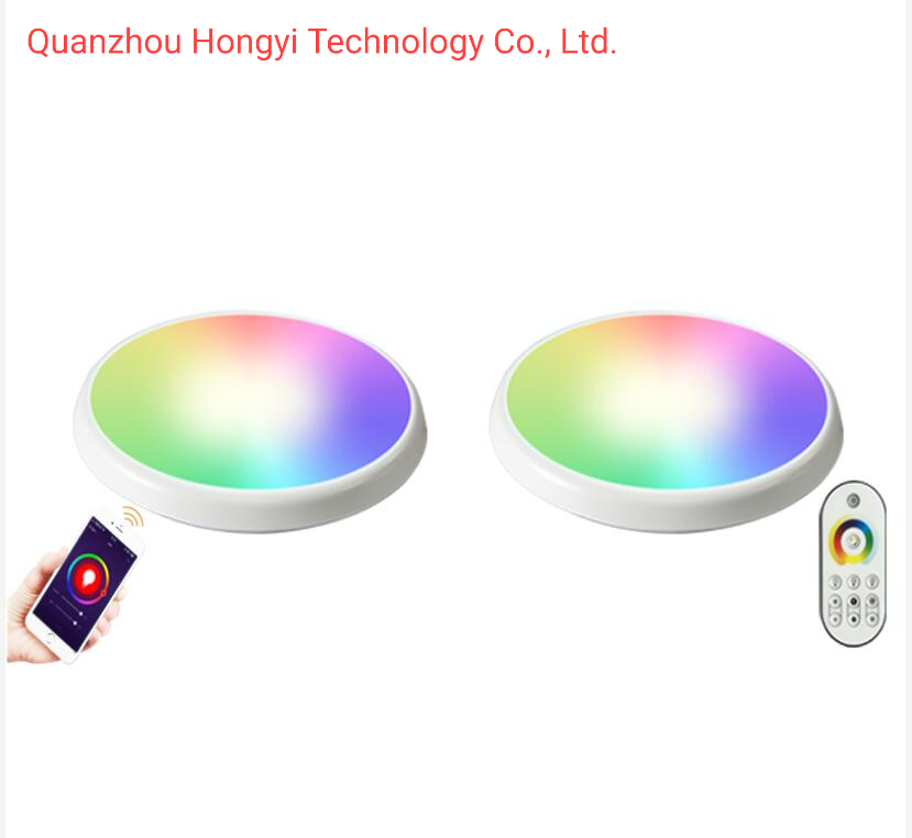 Round Recessed Smart Ceiling Light Intelligent LED Light Tuya APP WiFi Control LED Ceiling Lights IP54