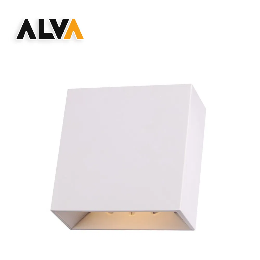 Adjustable Beam Angle LED Outdoor Project Lamp Wall Lamp IP65 Waterproof 2*2W PC Garden Lamp up and Down Modern Wall Light LED Wall Lamp LED Outdoor Light