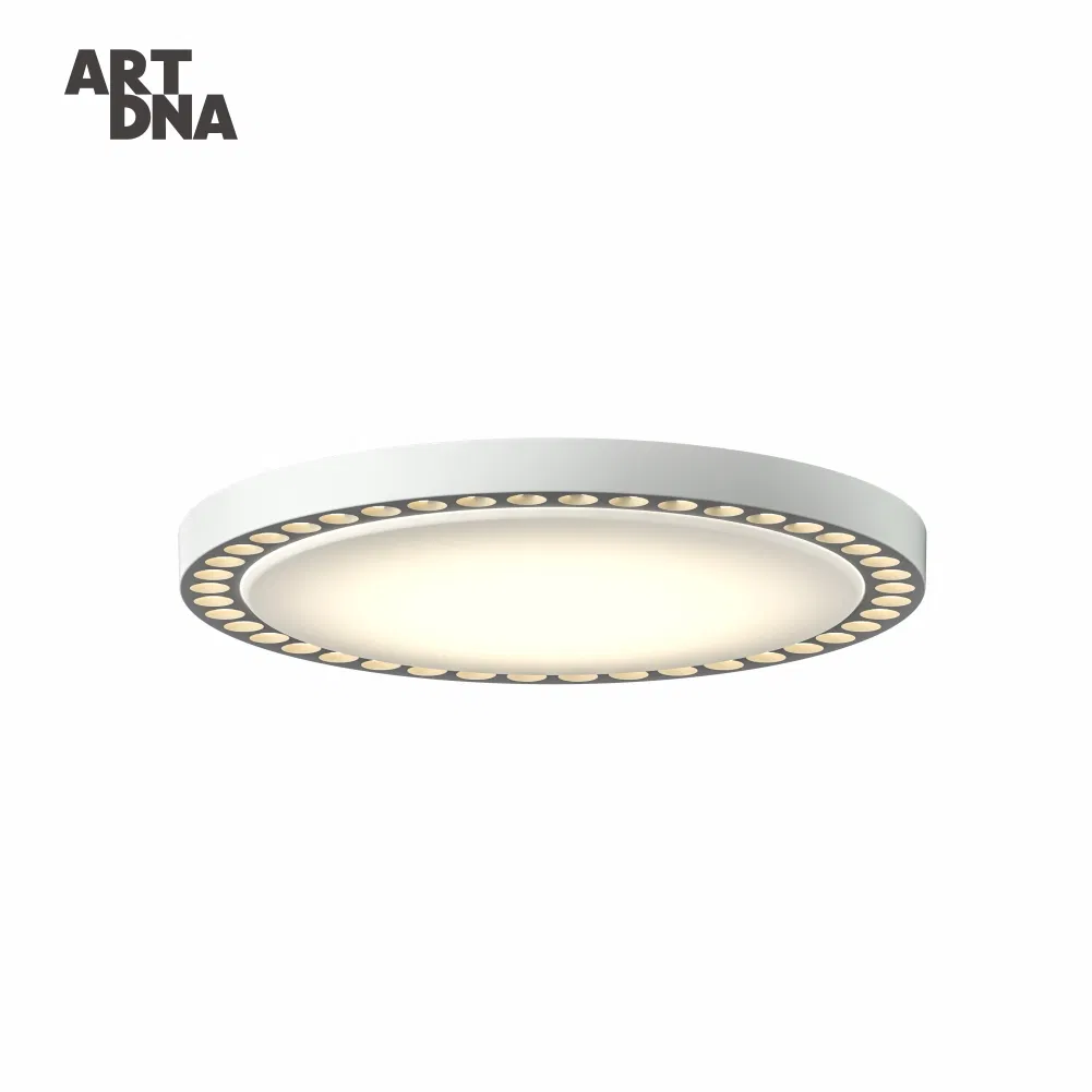 Smart Dimmable LED Composite Ring Ceiling Light with Backlight Zigbee APP Control