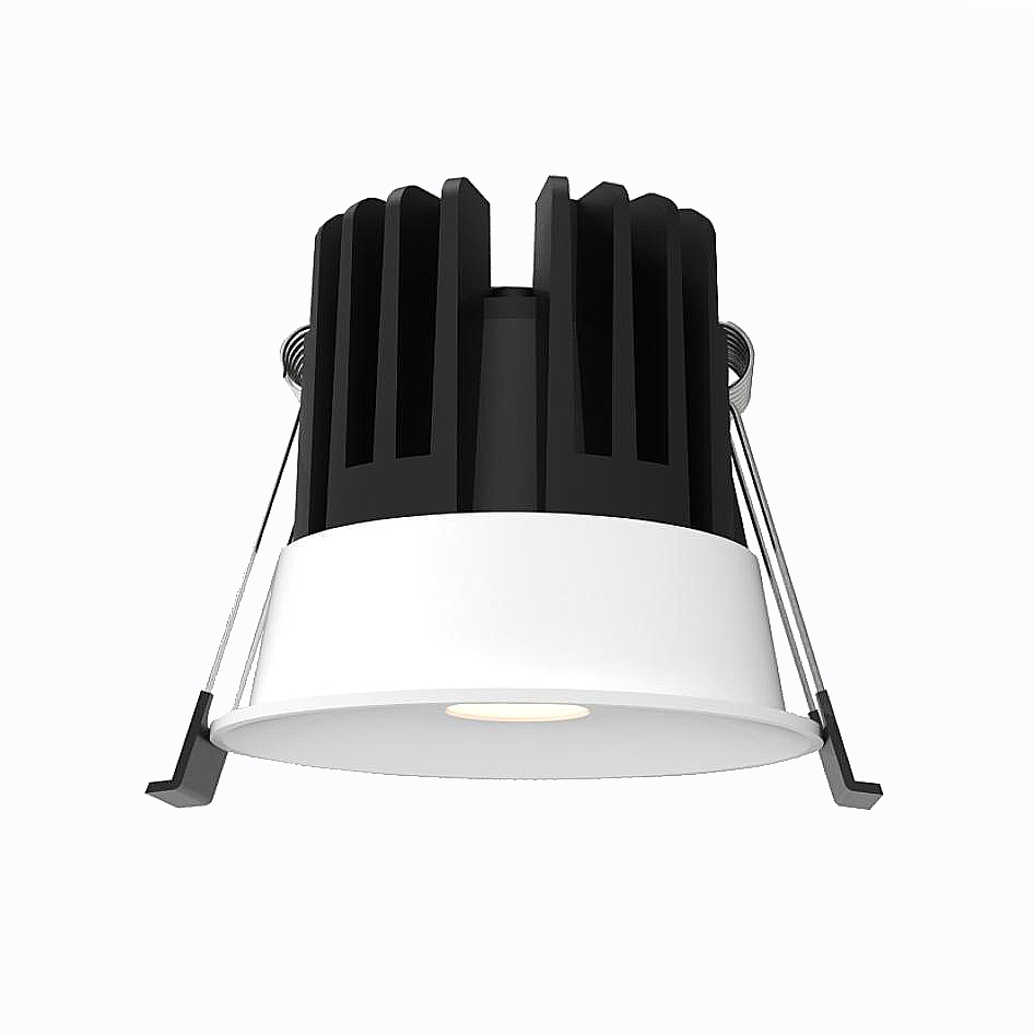 Modern Recessed LED Downlight Aluminum Anti-Glare Embedded Spot Light for Home Office Project Lighting High CRI 90 Dimmable