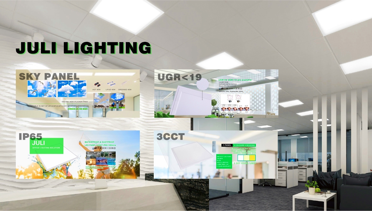 Blue sky LED panel light product range