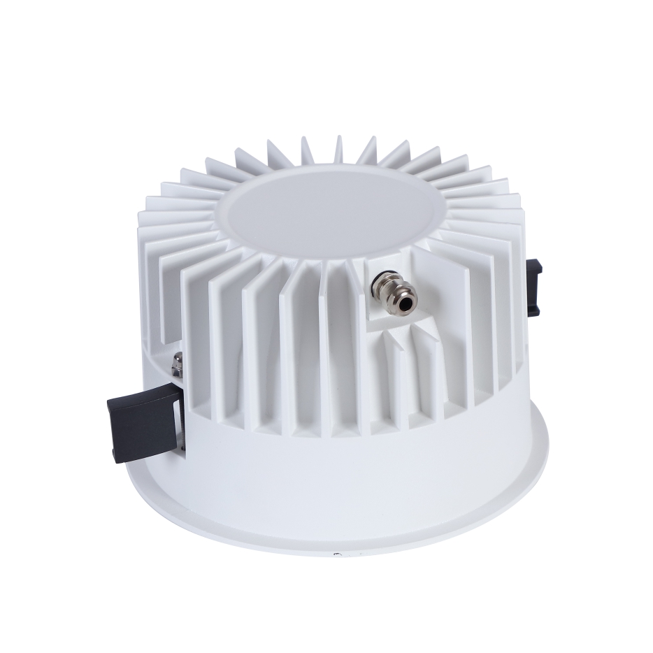Modern Design 25W IP65 Anti-Glare LED Down Light Recessed Shower Spotlights for Hotels Waterproof Aluminum Body Material