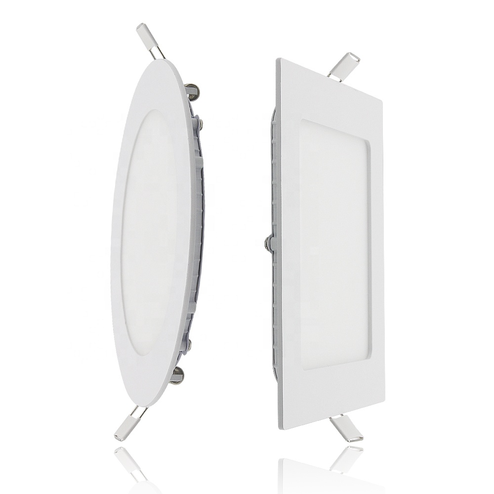 Ultra Slim 24W SMD Led Panel Lights High Quality Ip44 Recessed Round LED Down Lights for Home Office Industrial Design Style