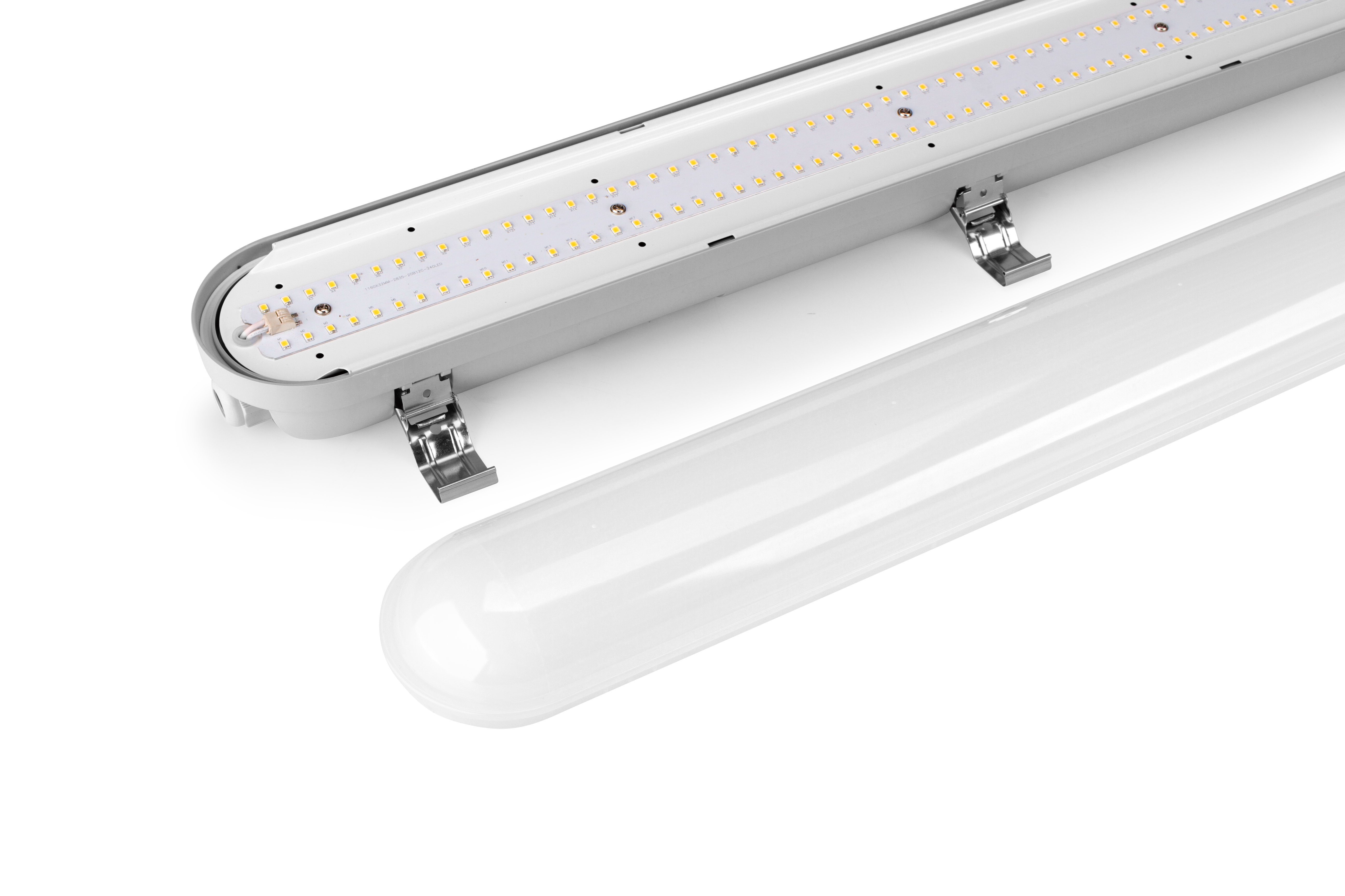 Moisture-proof Waterproof Linear 60cm 1.2m 3cct 50w 40w 36w 20w Ip66 Led Tri-proof Light