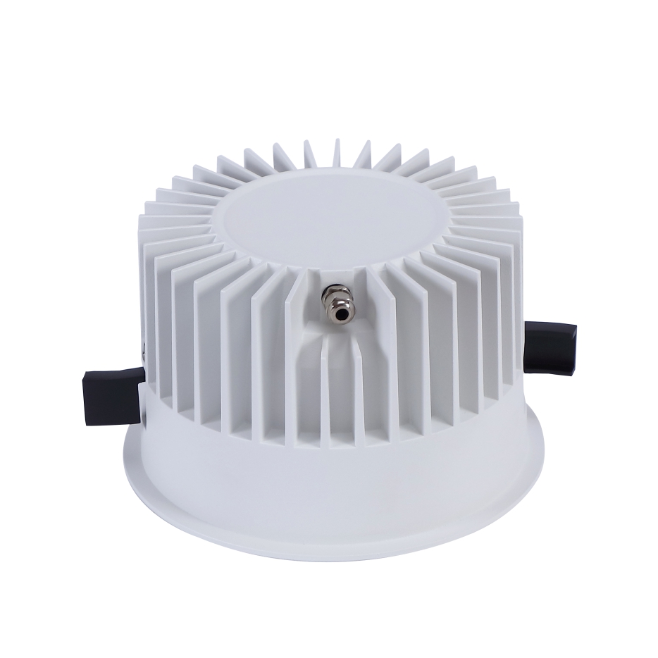 Modern Design 25W IP65 Anti-Glare LED Down Light Recessed Shower Spotlights for Hotels Waterproof Aluminum Body Material