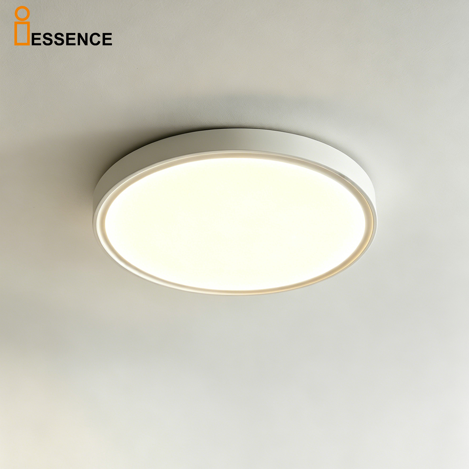 Modern LED Three Proof Ceiling Light Round Slim Flush Mount Lamp Indoor Bedroom Living Room Lighting Surface Mounted Fixture