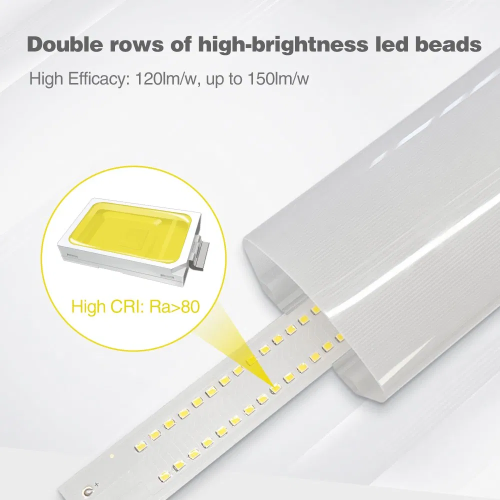 40W Dustproof LED Tube, CE Certified, SMD2835, IP65 Vapor Proof