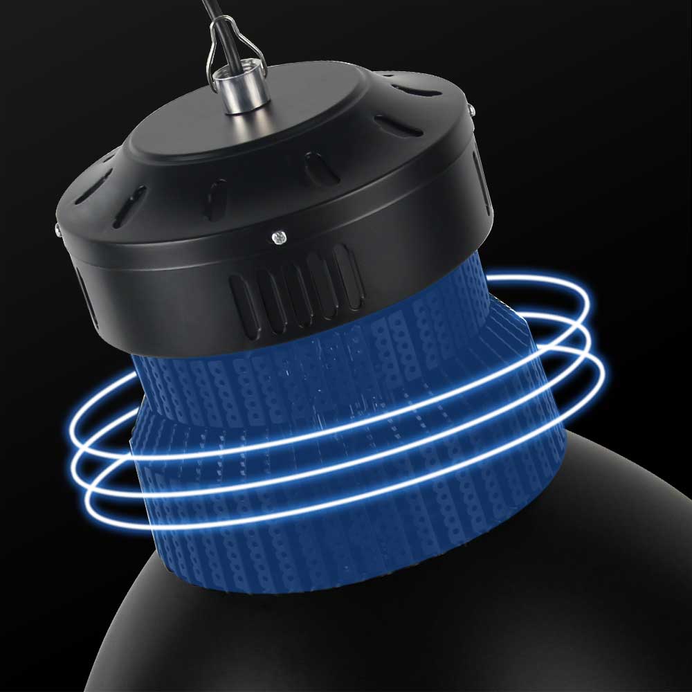 Ceiling Industrial LED High Bay Light 150W/100W IP44 Rated 120 Beam Angle 6000K Daylight Factory Warehouse High Ceiling Light
