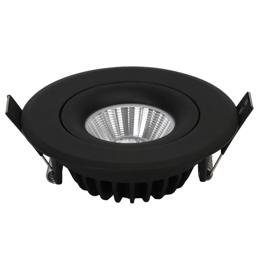 Indoor Lighting Adjustable Beam Angle Anti-Glare 8.5W 2700K Glow LED-Downlight