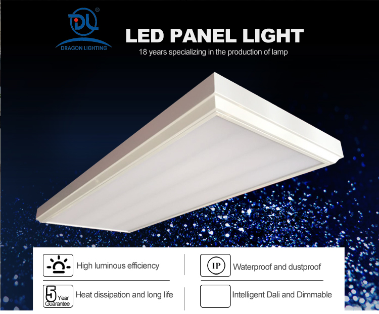 Surface Mounted Flat Frame Ultra Slim Led Panel Light