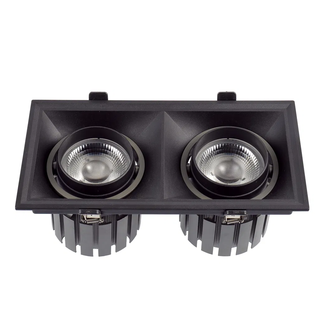 High Quality Guaranteed IP44 CRI80/90/96 Flicker Free Beam Angle Adjustable 7W Square LED Downlight