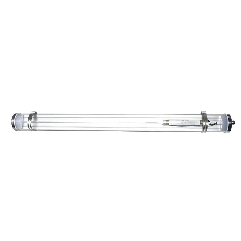 Linkable LED Tri-proof Light PC Housing Corrosion Proof Tubular Lighting IP69K IK10 LED Tubular Tri-Proof Light