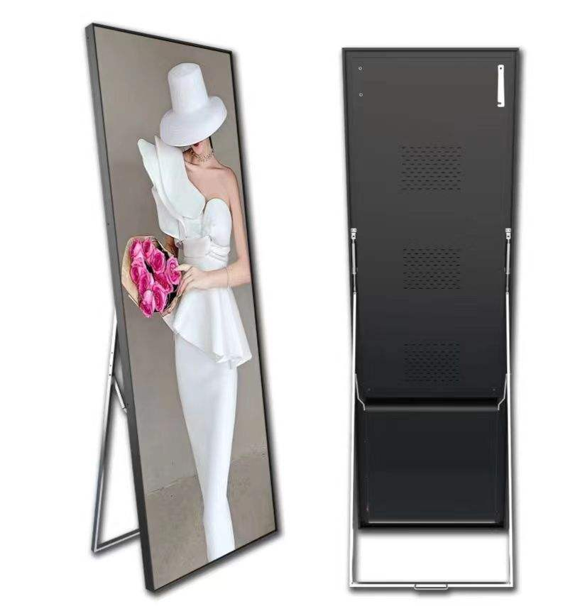 Indoor LED Advertising Screen P2 640*1920mm LED TV Display Screen Poster Machine LED Advertising Poster