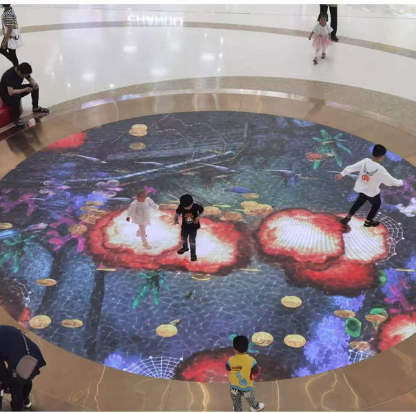 P2.5 Indoor SMD RGB Full Color Waterproof Interactive Smart Dancing Floor LED Display