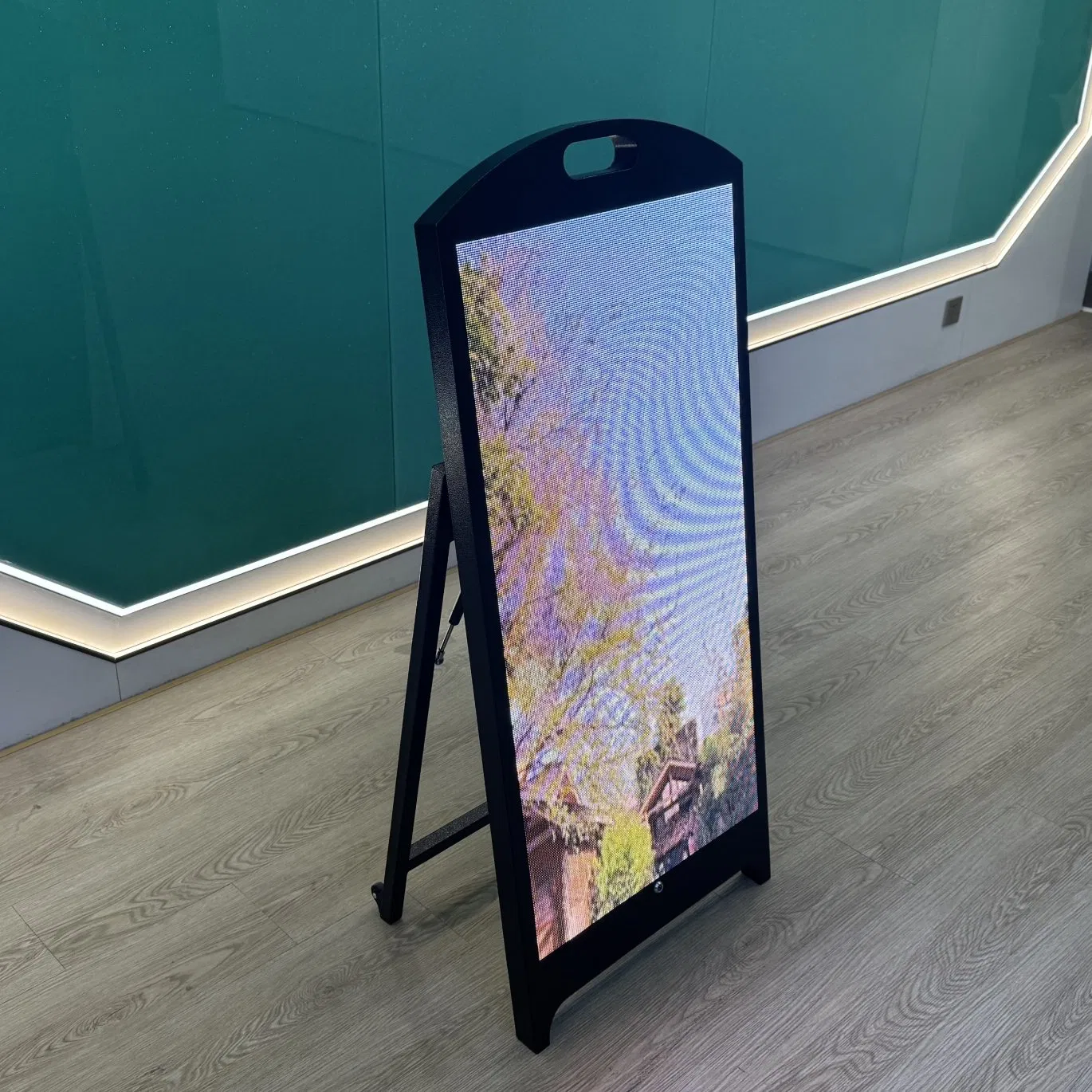 Mobile Video Screen Board Market Slim Interactive Touch Advertising LED Digital Poster TV Sign Panel Display for Outdoor Usage