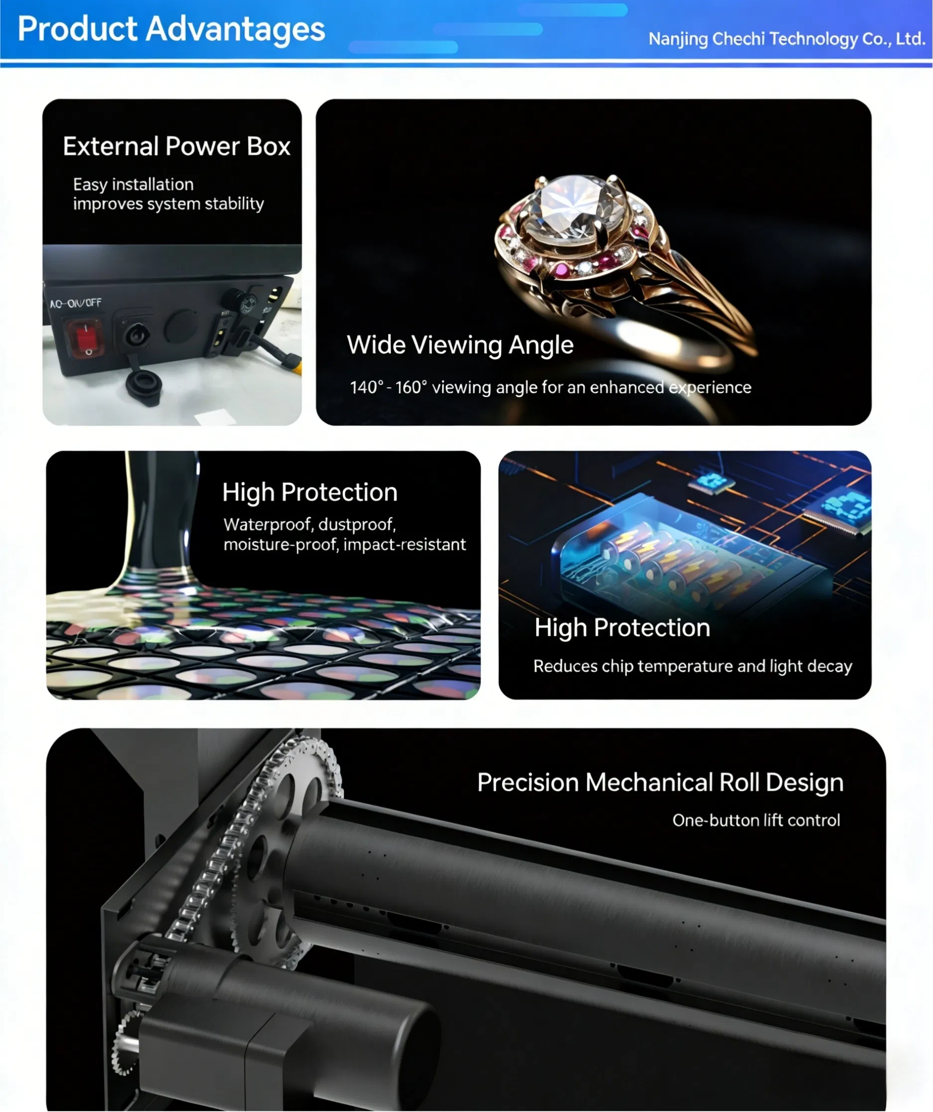 Rollable LED Application