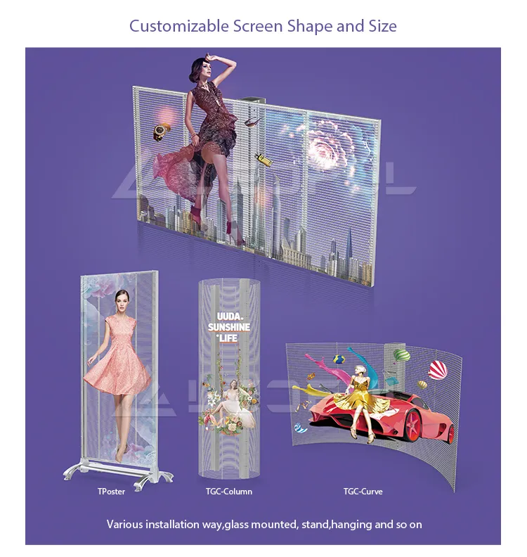 Mesh Film Display Screen
