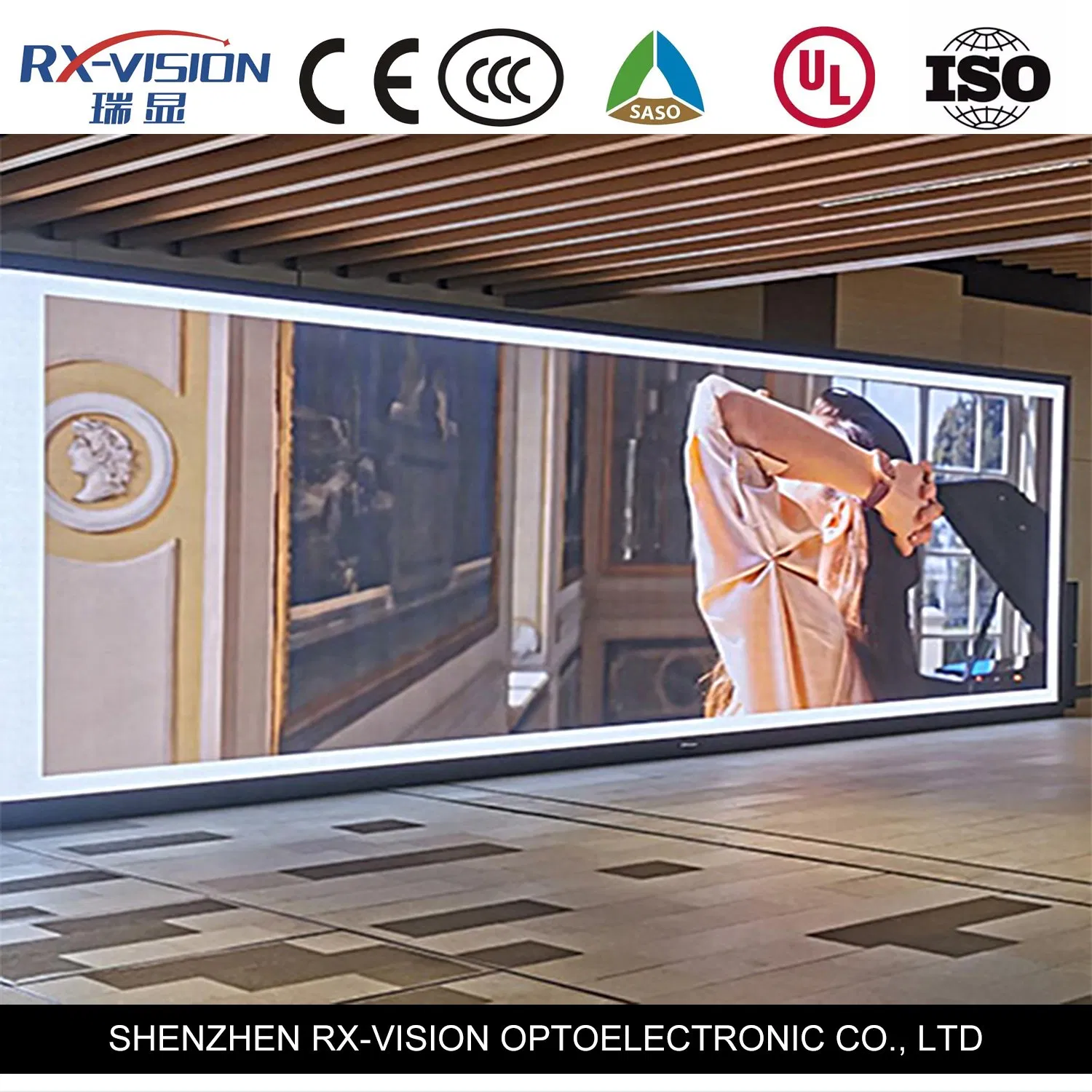 Indoor Ultra Thin Fixed LED Video Wall Panel P1.25 Full Color HD Fine Pixel Pitch LED Display Screen