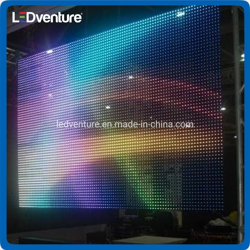 Naked Eye 3D P8.9 Indoor Outdoor LED Curtain Screen Display