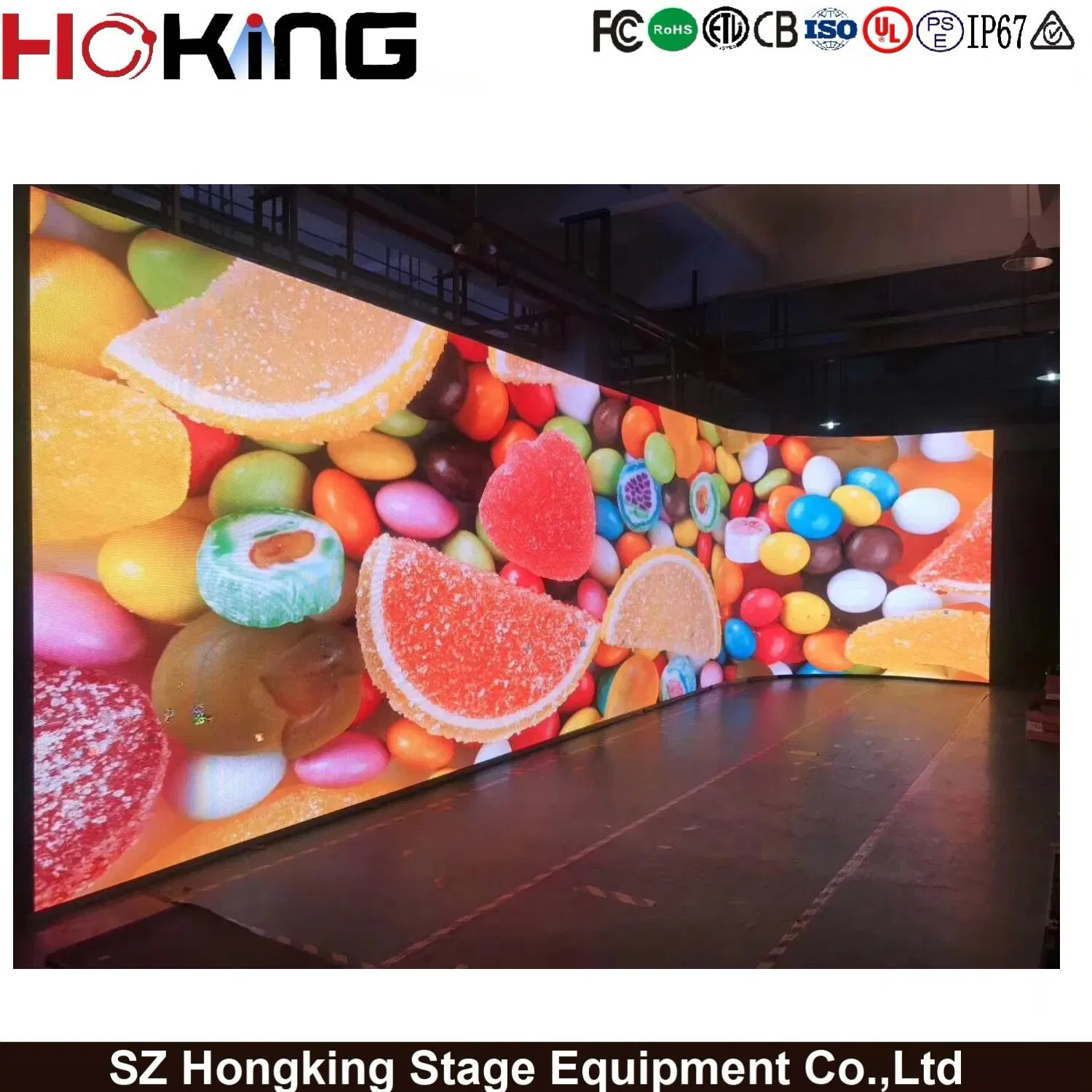 Naked Eye 3D High Brightness IP67 Waterproof Novastar Outdoor LED Display Panel