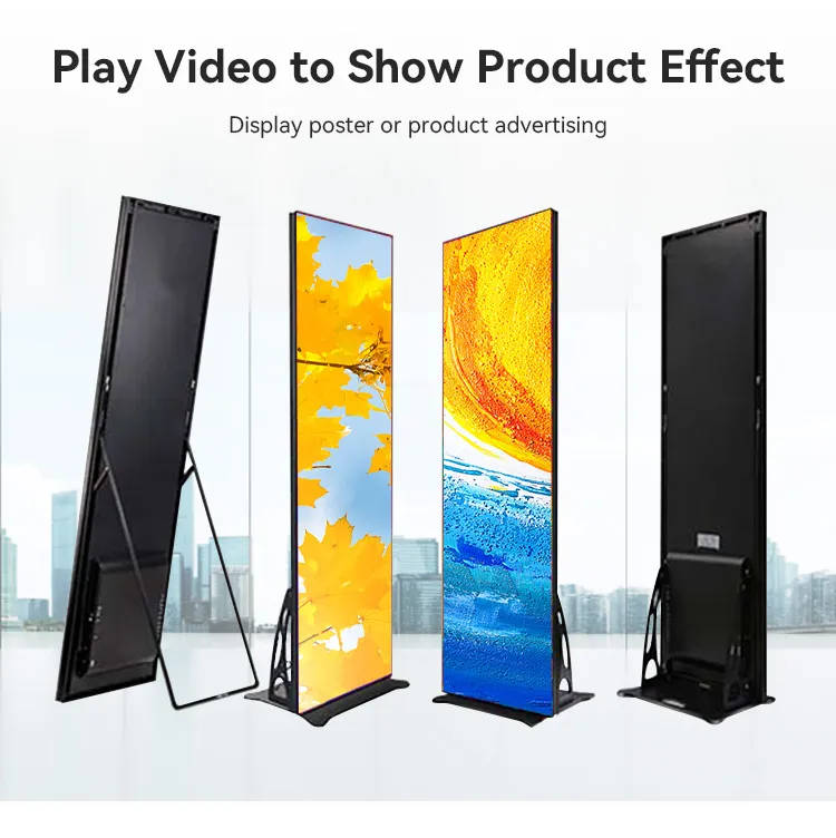 Movable LED Poster