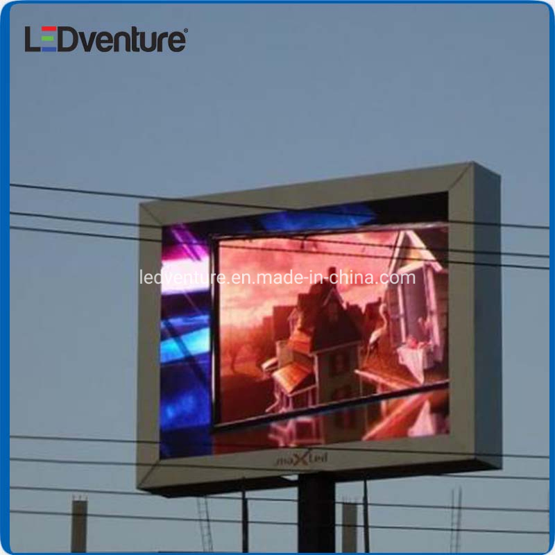 P4.8 Outdoor Front Service High Contrast Rate LED Curved Display