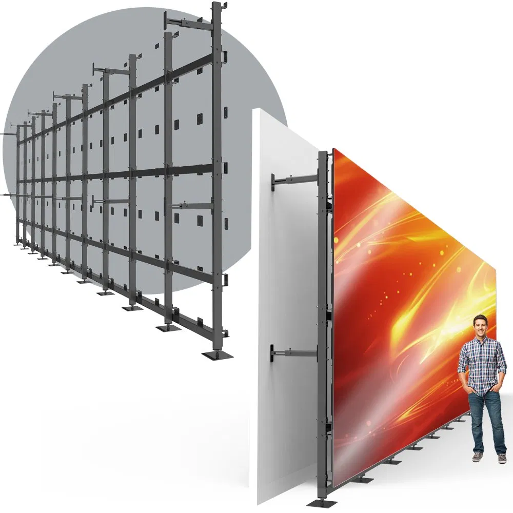 P2.5 P3.91 P4.81 P5 P6 P8 P10 Full Color Waterproof Advertising Price TV Billboard Outdoor Video Wall Module Screen Naked Eye 3D Rental LED Panel Display
