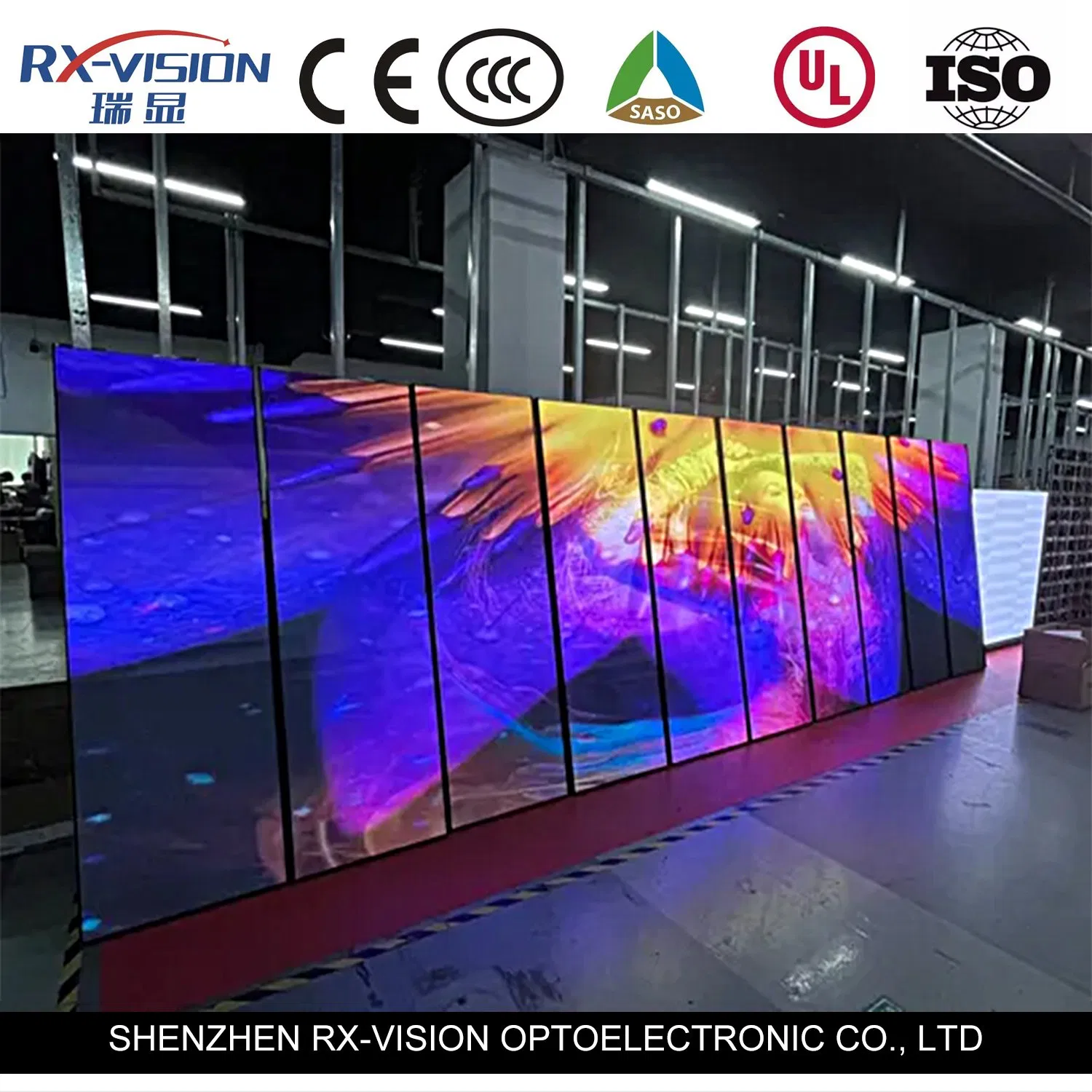 Poster P1.8 P2.0 P2.5 P3.076 Digital Video Indoor Floor Standing Advertising LED Poster Display Mobile LED Poster Screen