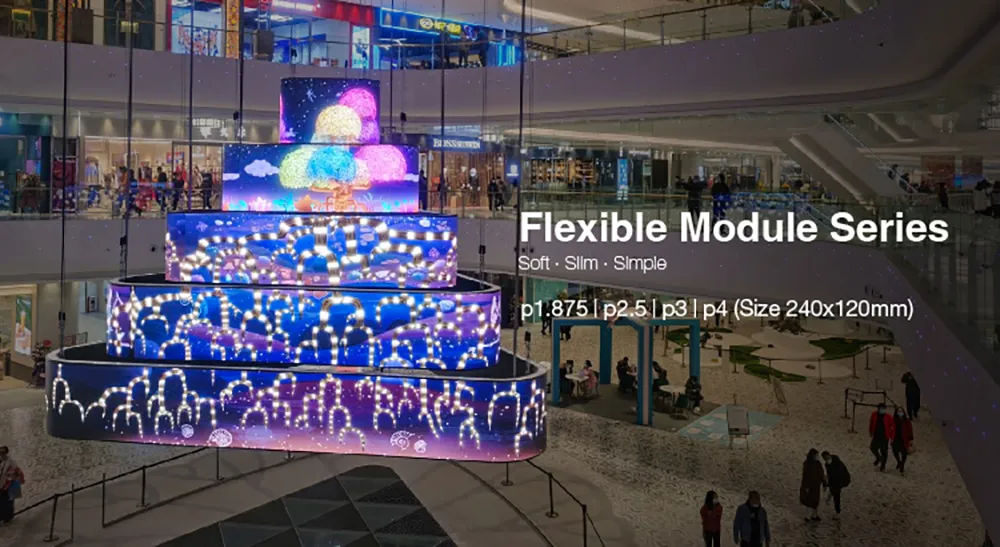 Flexible LED Module Banner