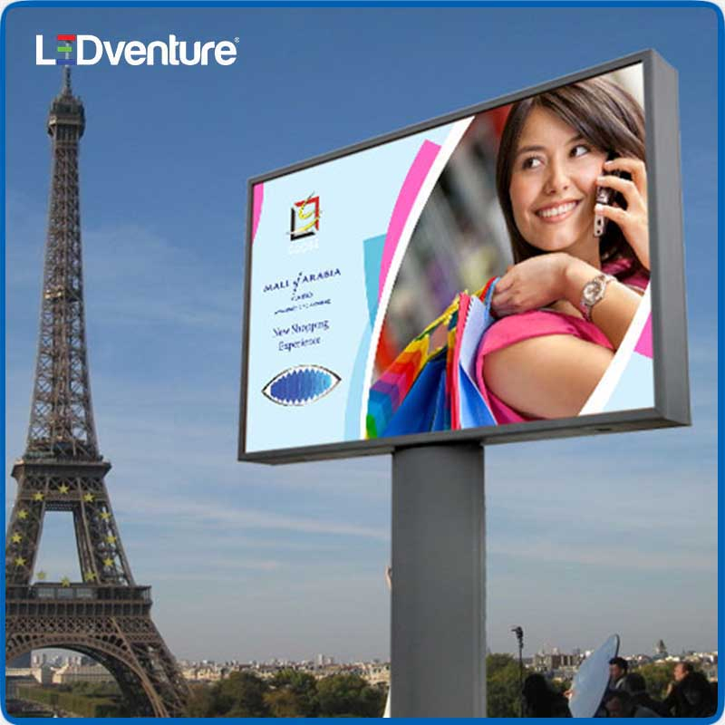 Waterproof P8 Outdoor Advertising 3D Naked Eye LED Screen Display for Advertising