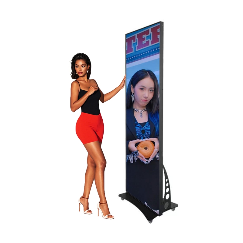 LED Video Poster Publicity Screen Digital Marketing Advertising Display Floor Standing