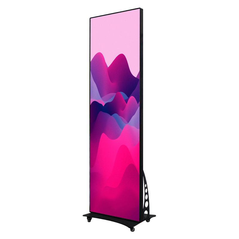Digital Signage and LED Display LED Banners Video Wall Advertising P2.5 Floor Standing LED Poster