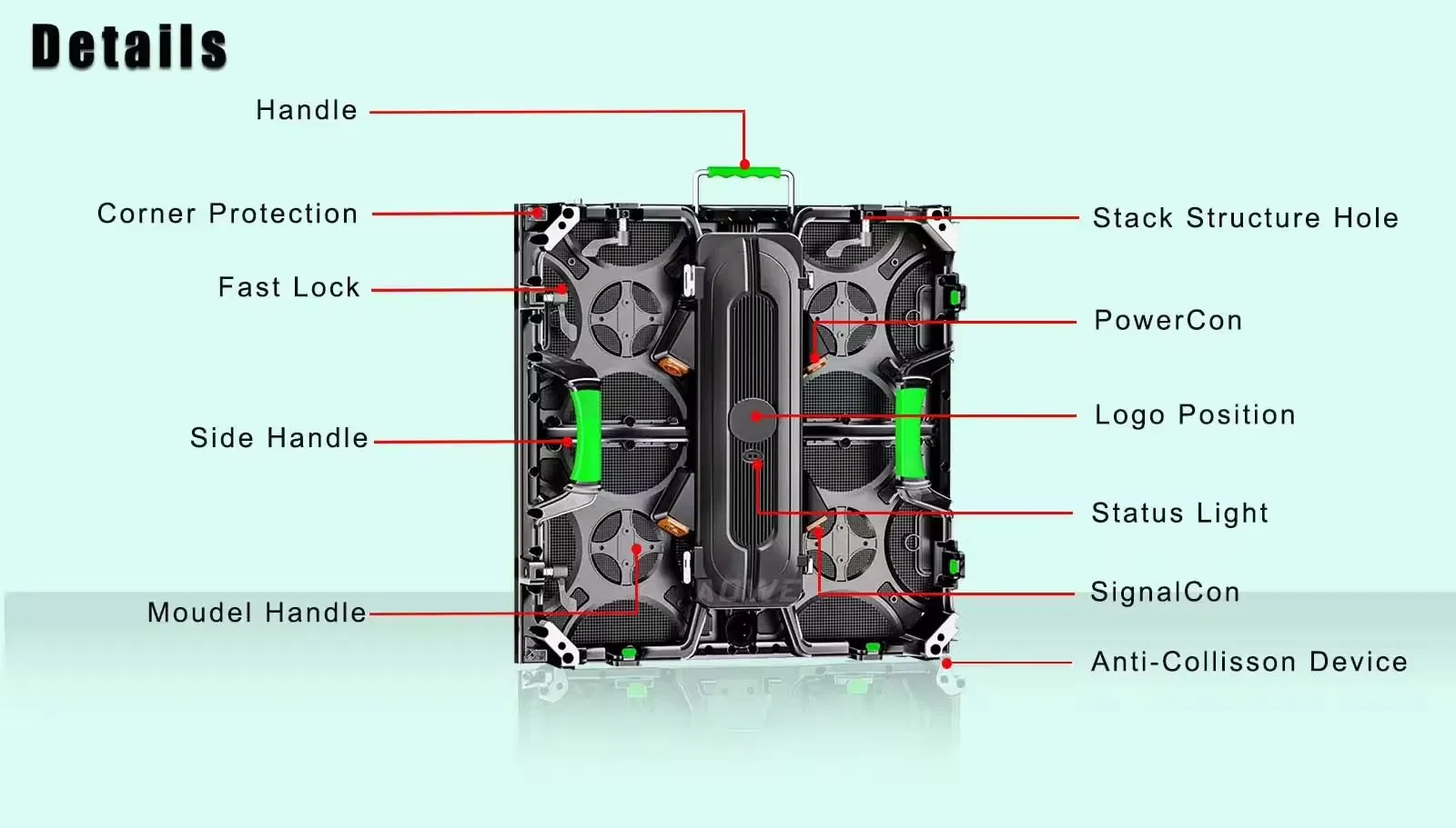 Waterproof LED Video Wall Outdoor Indoor Curve Rental Display Exhibition Stage Screen Panel