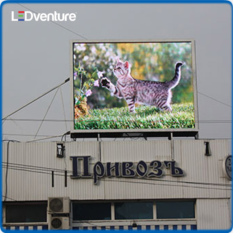 P5.33 Waterproof High Brightness Pillar LED Display for Advertising