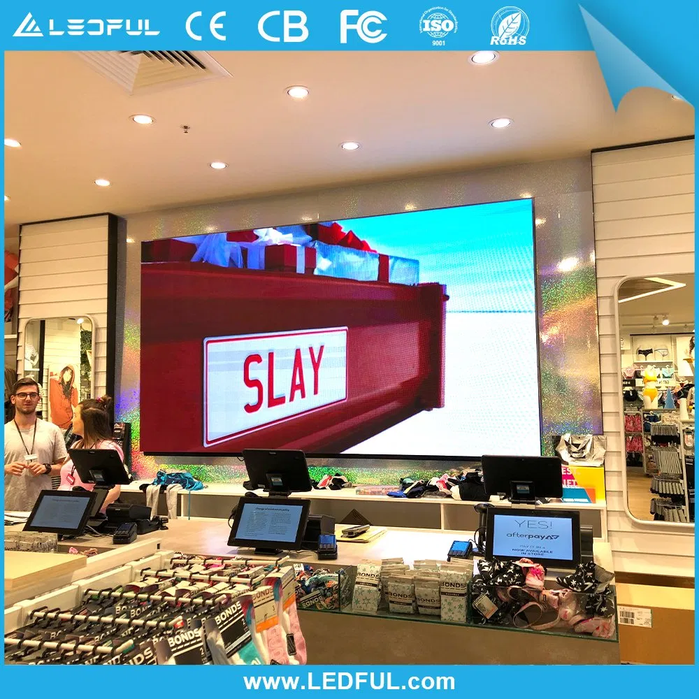 Fine Pixel P0.9 P1.25 P1.56 P1.66 P1.875 P1.92 P2 P2.5 HD Indoor LED Screen Front Service Video Wall Display