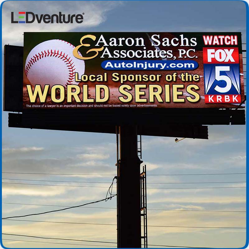 Waterproof P8 Outdoor Advertising 3D Naked Eye LED Screen Display for Advertising