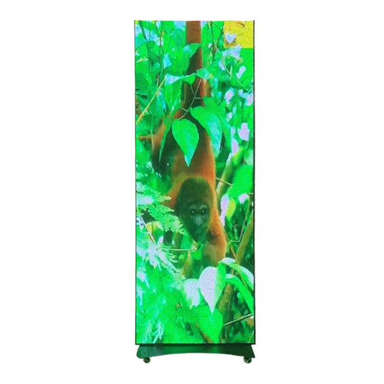 P2 Portable Floor-Style Shopping Mall LED Advertising Poster Sign LED Display