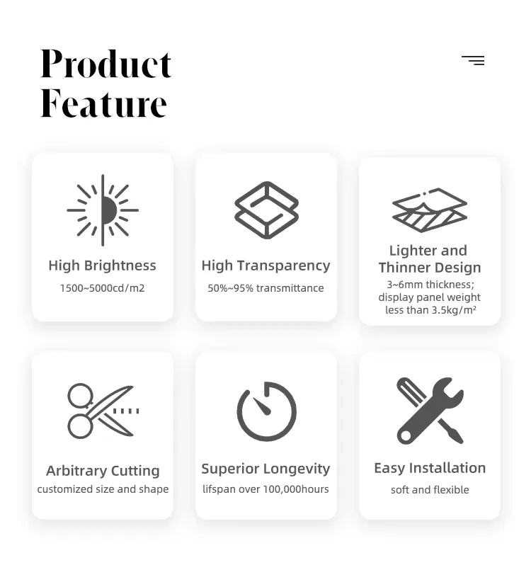 Digital Signage Curtain