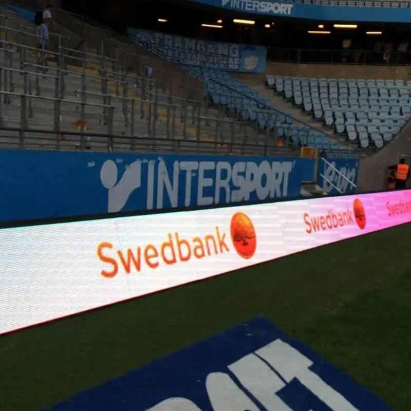 P8 Football Stadium Billboard Football Stadium Perimeter LED Screen Display Digital Advertisement LED Panel