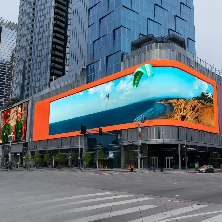 Indoor Outdoor Waterproof P6.67 P8 P10 P16 960*960 SMD Full Color Sports Basketball Football Baseball Stadium Perimeter Advertising LED Display